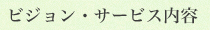 ビジョン・サービス内容
